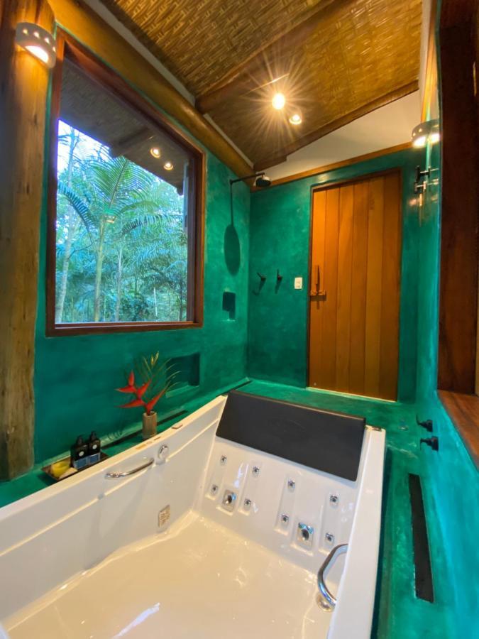 Banana Bamboo Ecolodge Ubatumirim Exterior foto