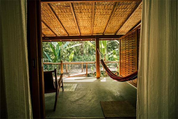 Banana Bamboo Ecolodge Ubatumirim Exterior foto