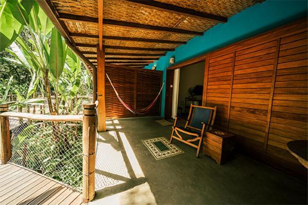 Banana Bamboo Ecolodge Ubatumirim Exterior foto